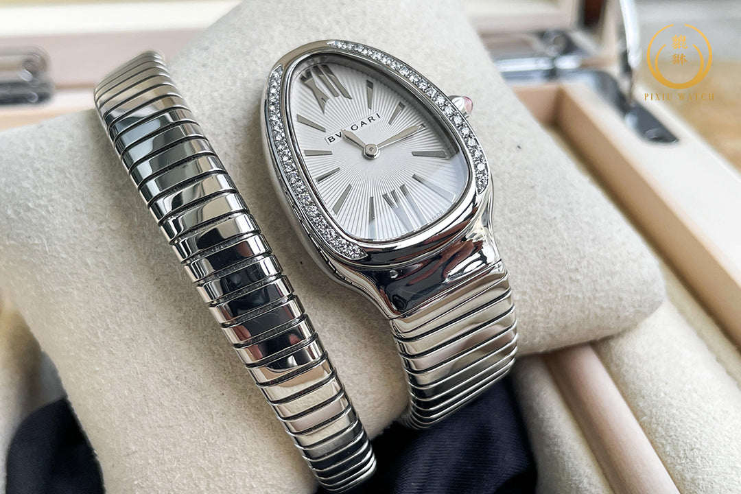 Bvlgari Serpenti Diamonds Steel