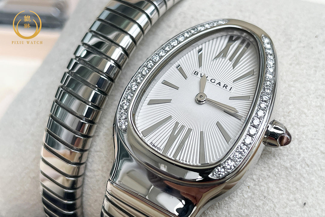Bvlgari Serpenti Diamonds Steel