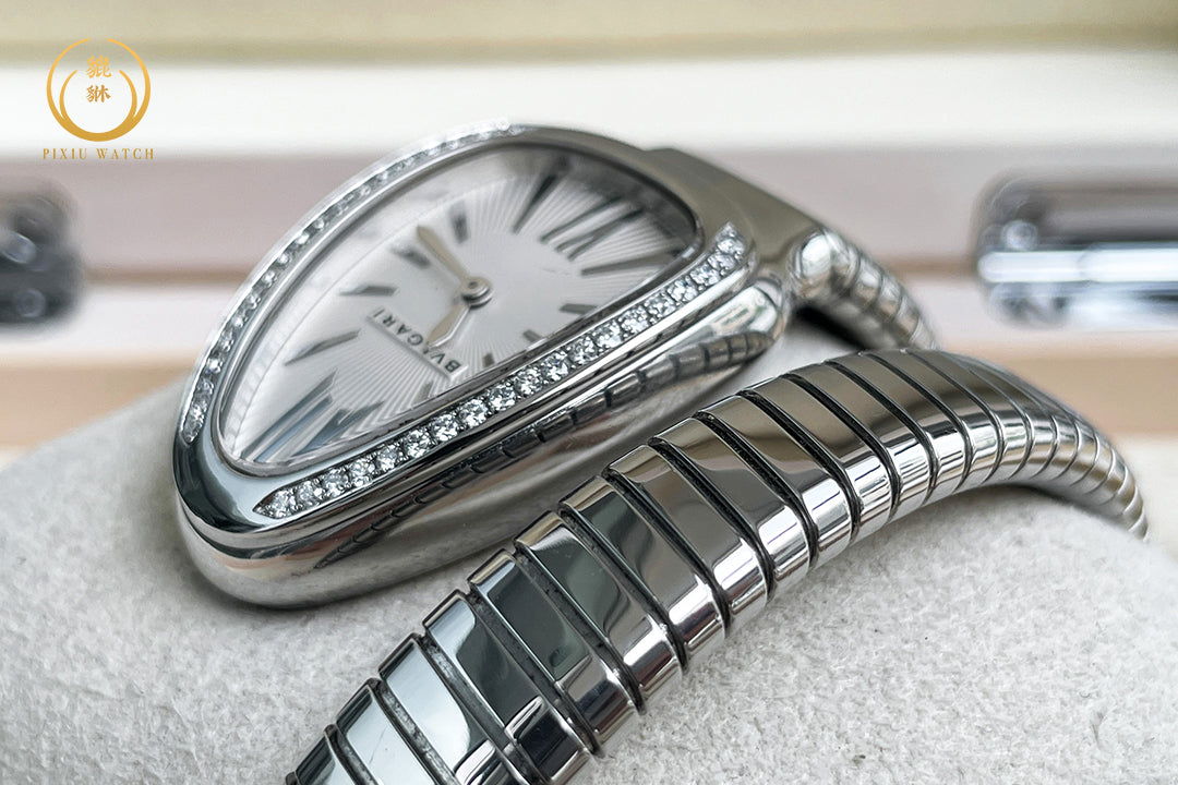 Bvlgari Serpenti Diamonds Steel