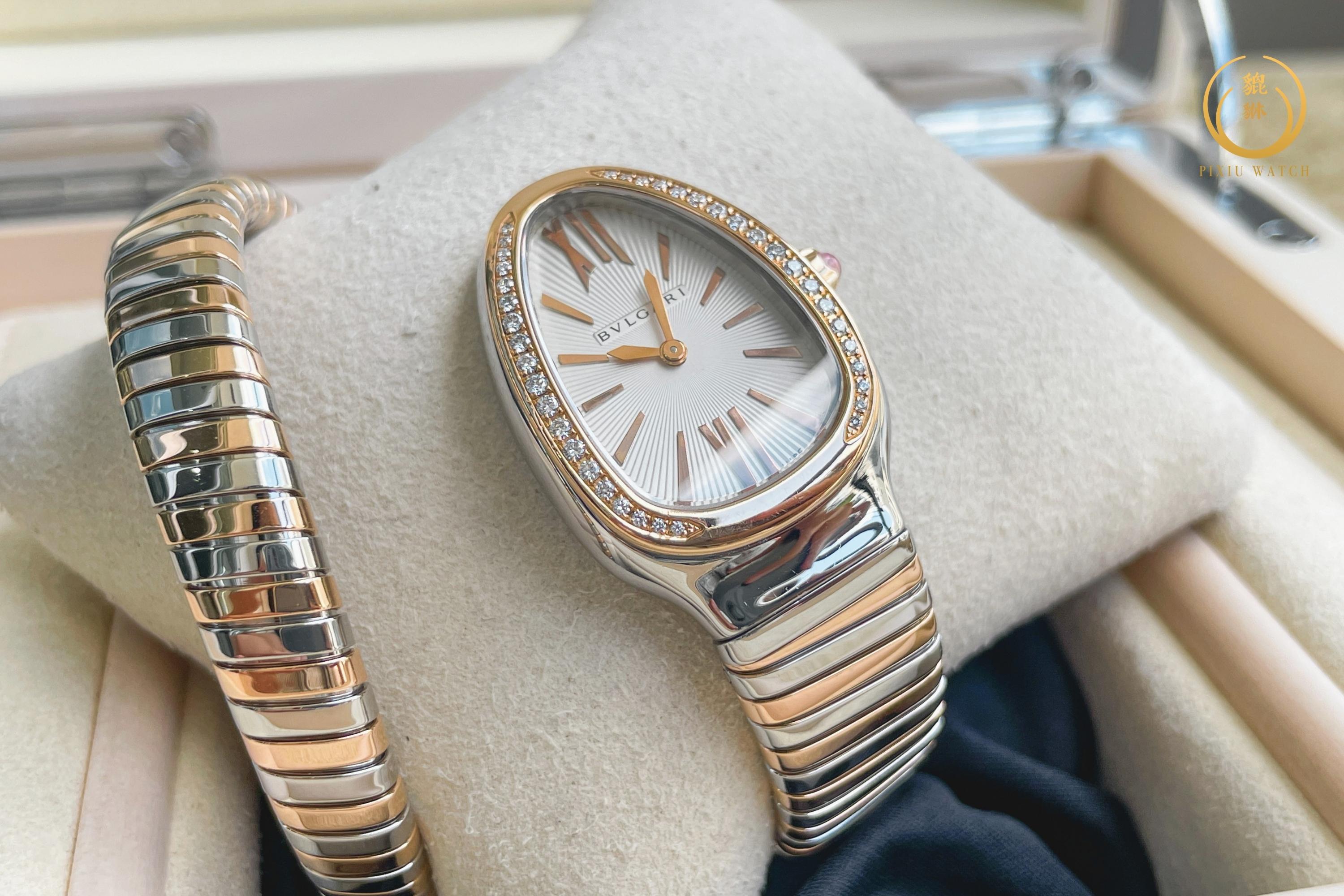 Bvlgari Serpenti Two Tone Diamonds