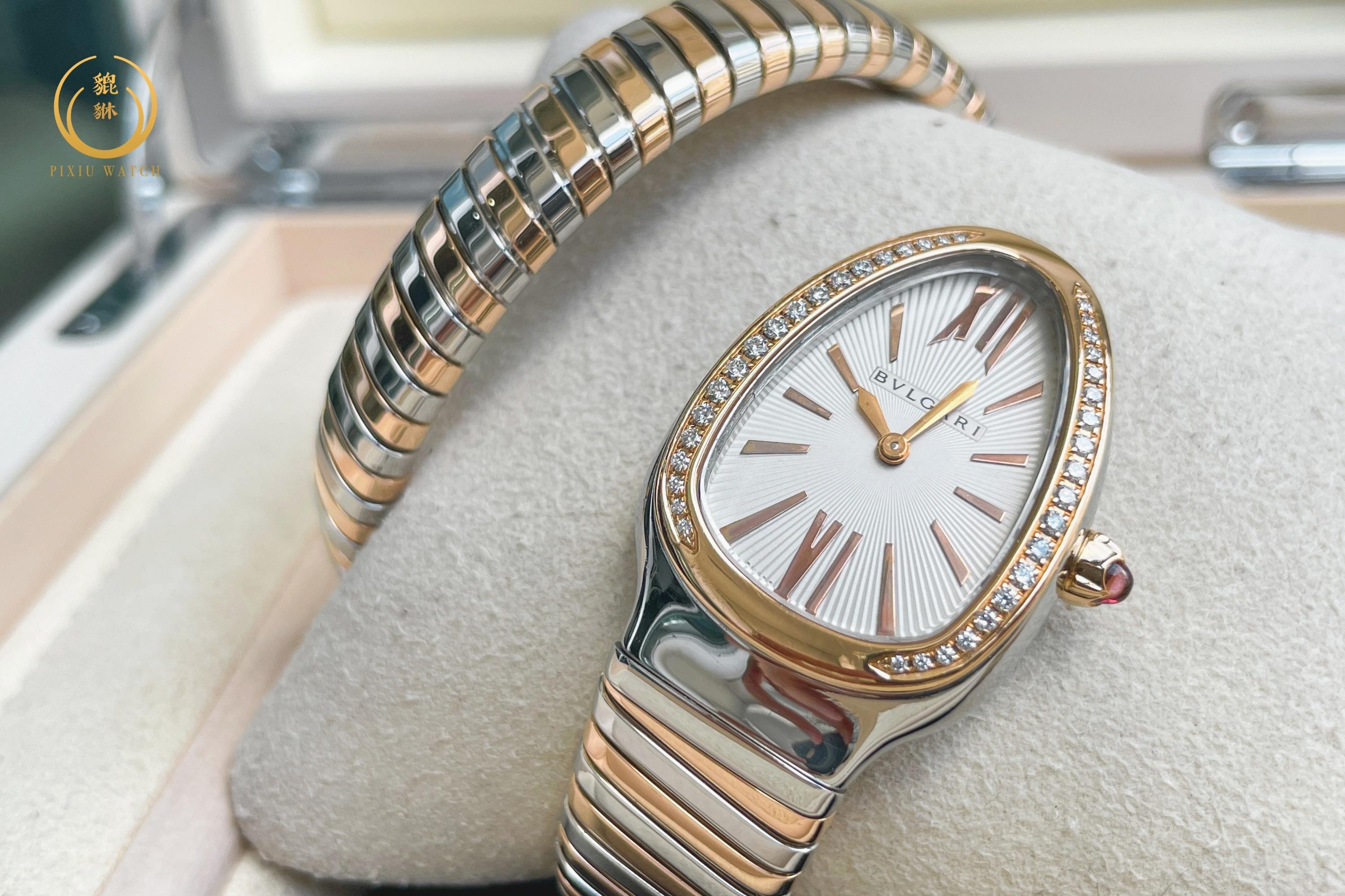 Bvlgari Serpenti Two Tone Diamonds