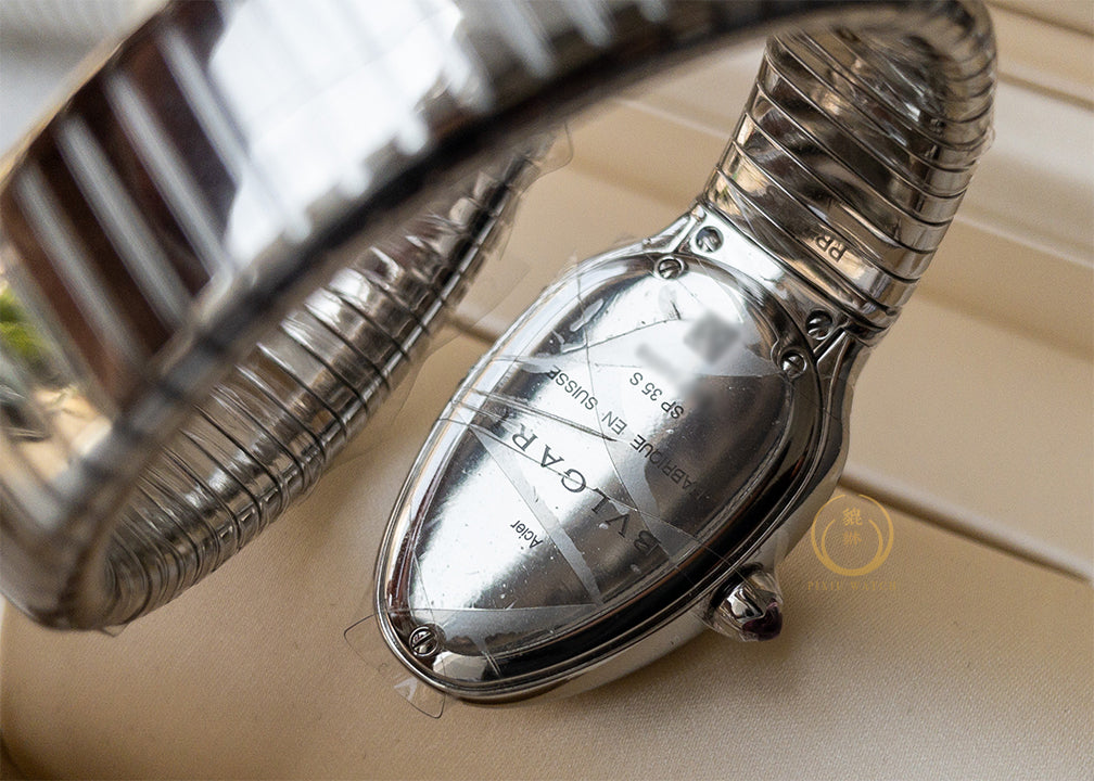 “New” Bvlgari Serpenti Tubogas Steel