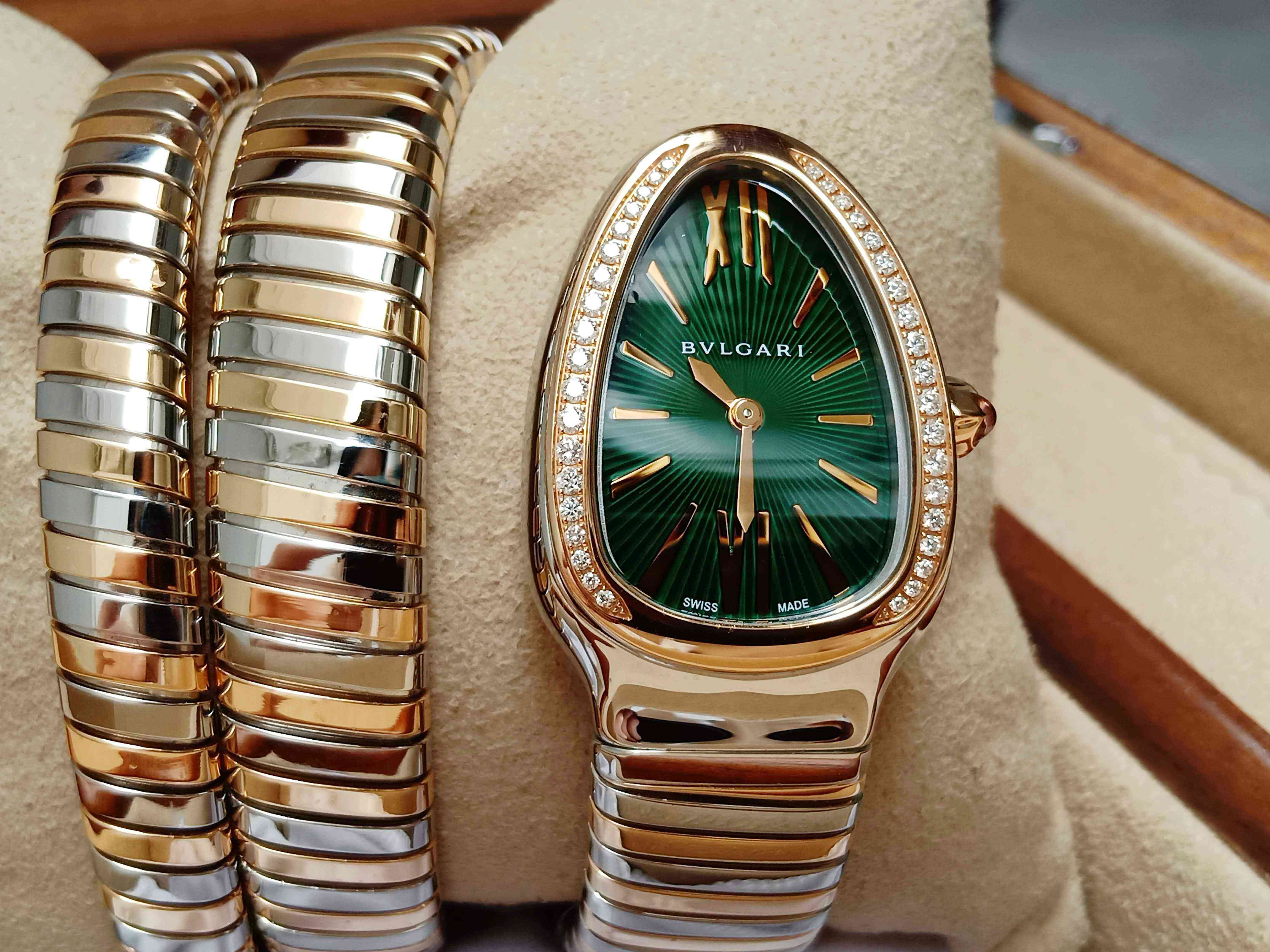 Bvlgari Serpenti Twotone Diamond