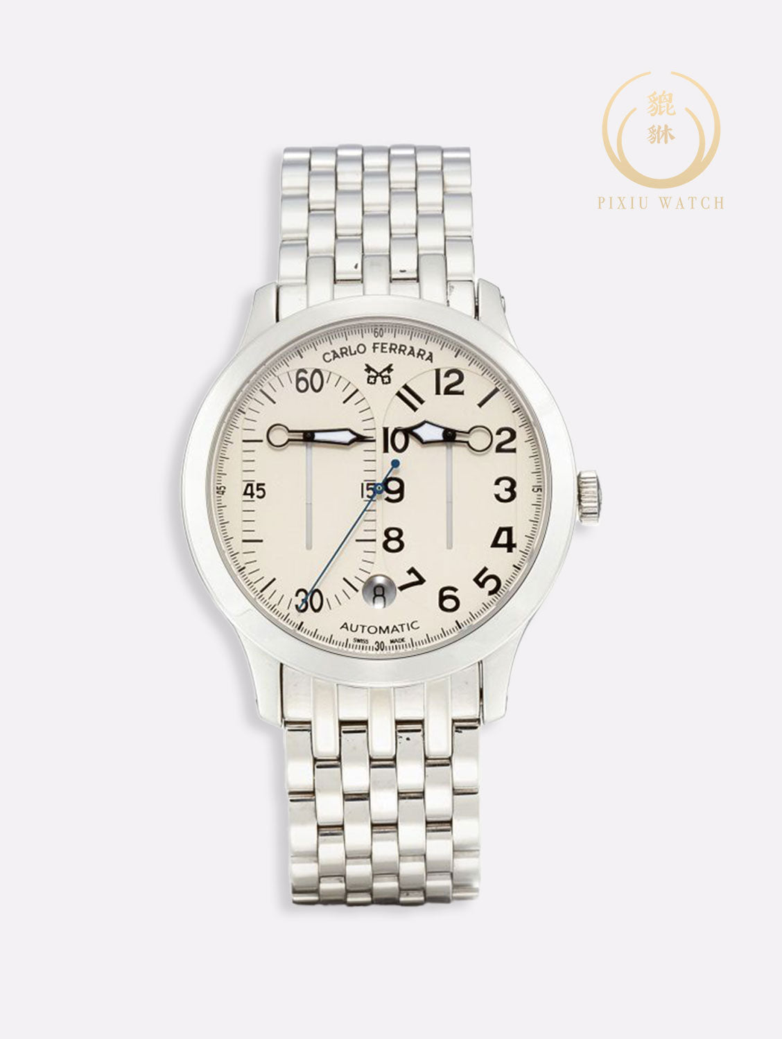 Carlo Ferrara Regolatore Date White Dial