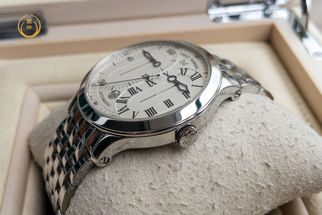 Carlo Ferrara Regolatore Date White Dial