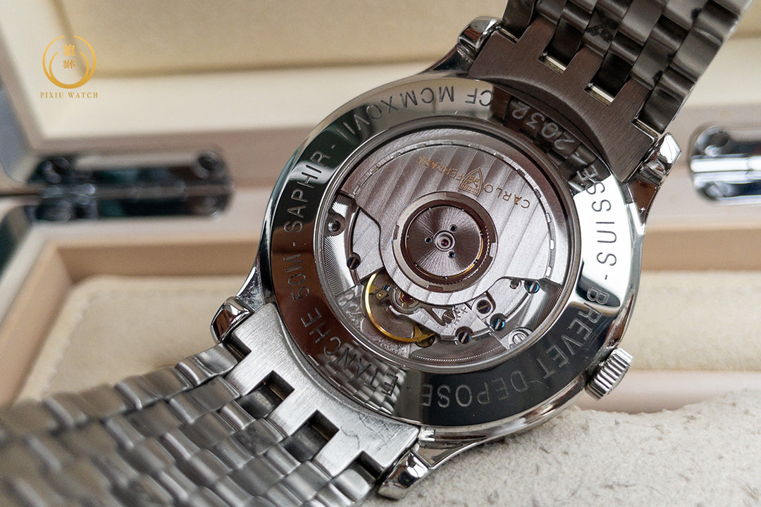 Carlo Ferrara Regolatore Date White Dial