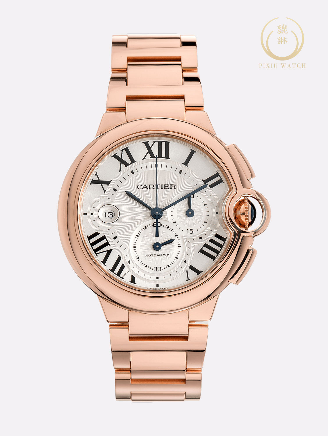 Cartier Ballon Bleu Chronograph Pink Gold