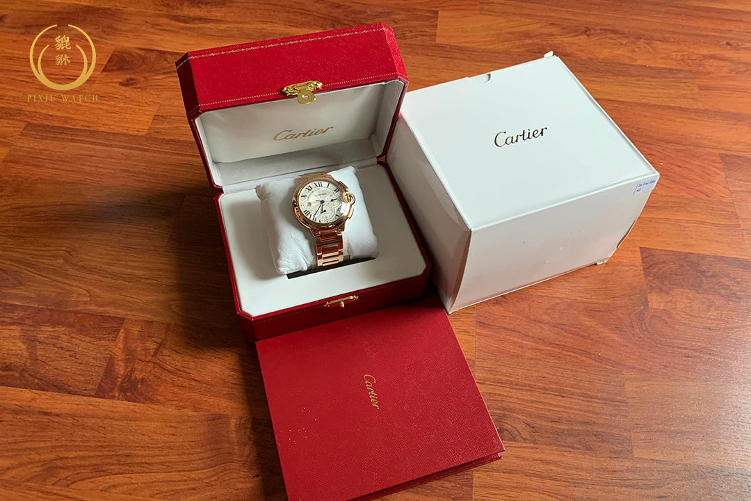 Cartier Ballon Bleu Chronograph Pink Gold