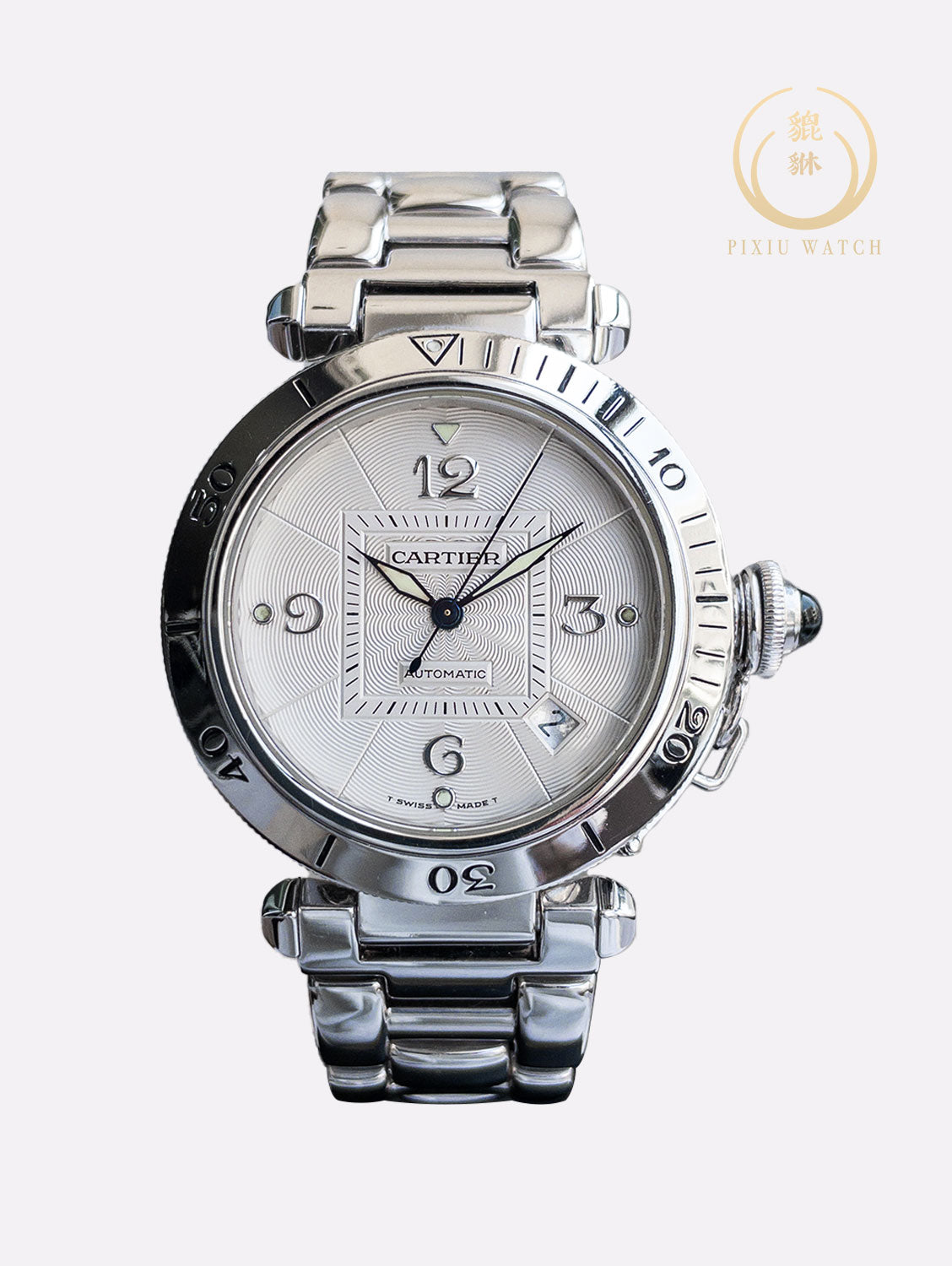 Cartier Pasha 2353 Full White Gold