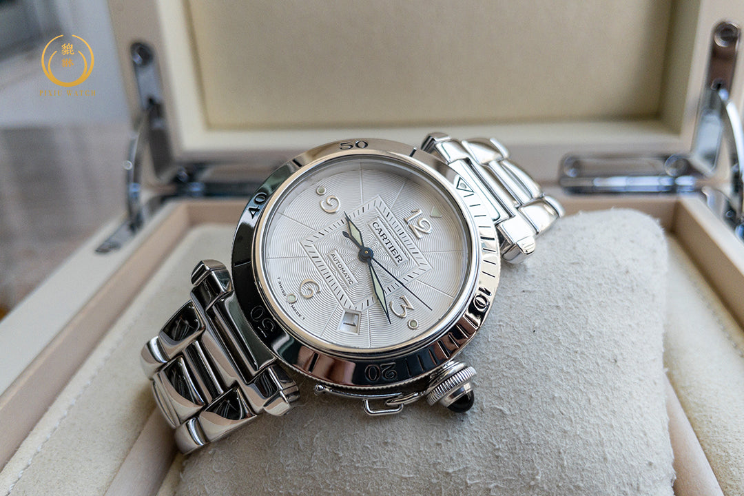 Cartier Pasha 2353 Full White Gold