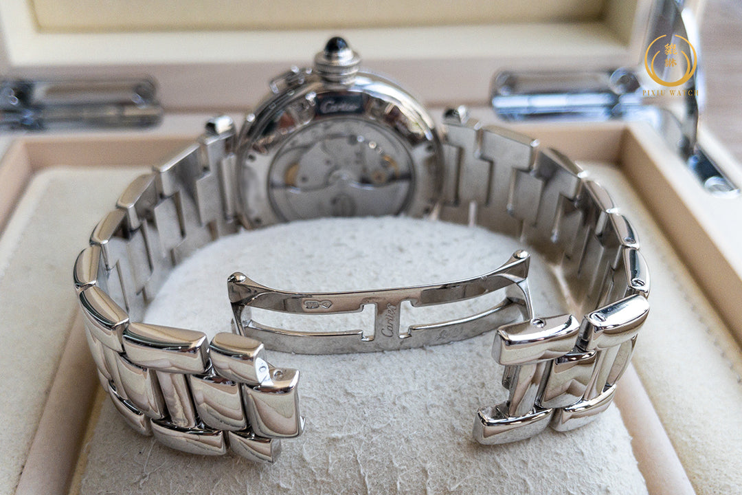 Cartier Pasha 2353 Full White Gold