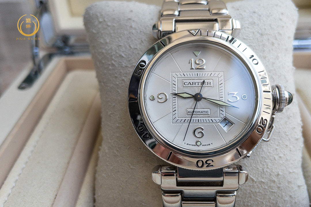 Cartier Pasha 2353 Full White Gold