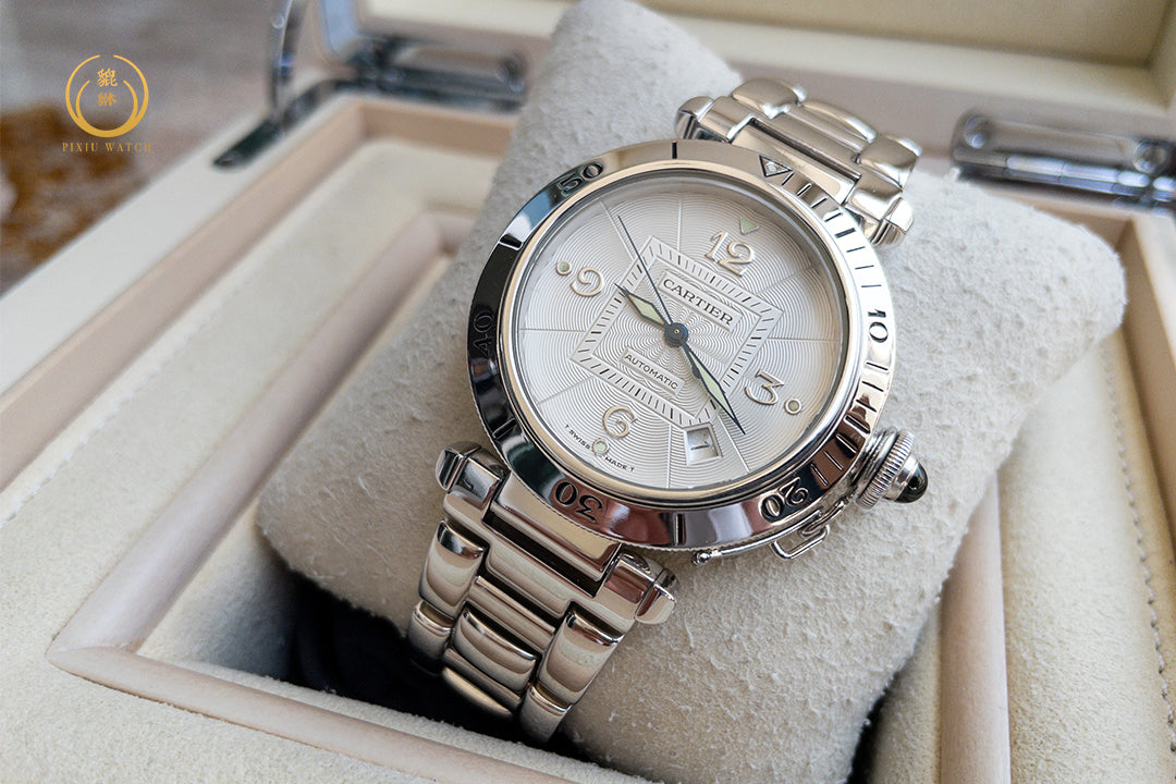 Cartier Pasha 2353 Full White Gold
