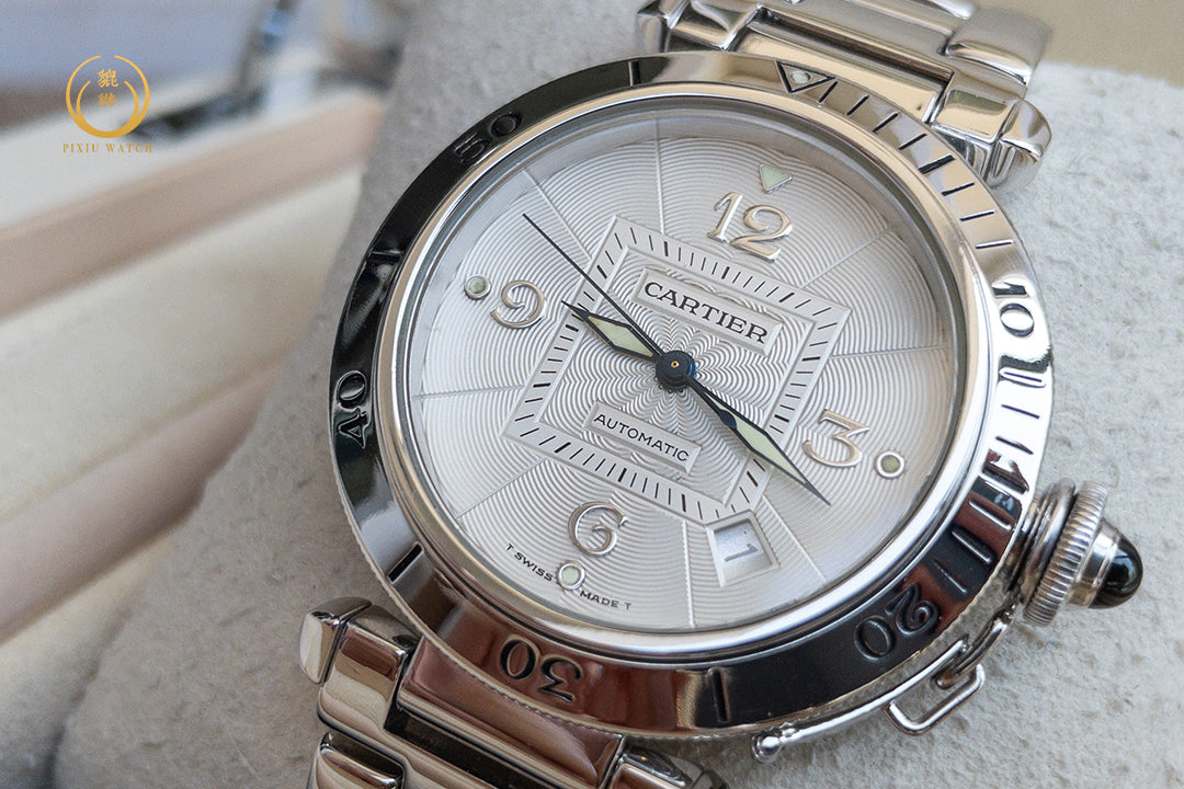 Cartier Pasha 2353 Full White Gold