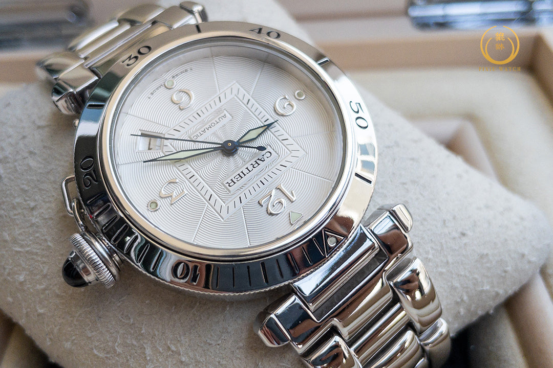Cartier Pasha 2353 Full White Gold