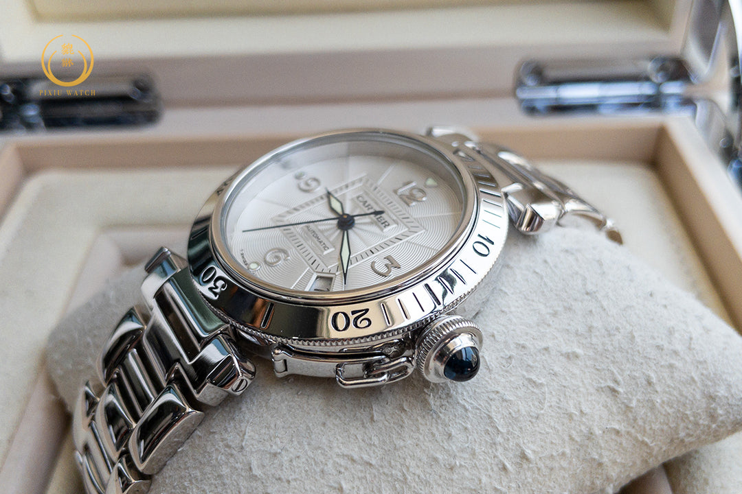 Cartier Pasha 2353 Full White Gold
