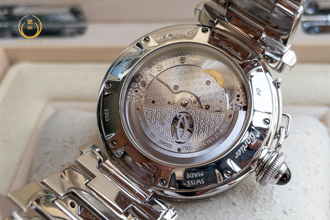 Cartier Pasha 2353 Full White Gold