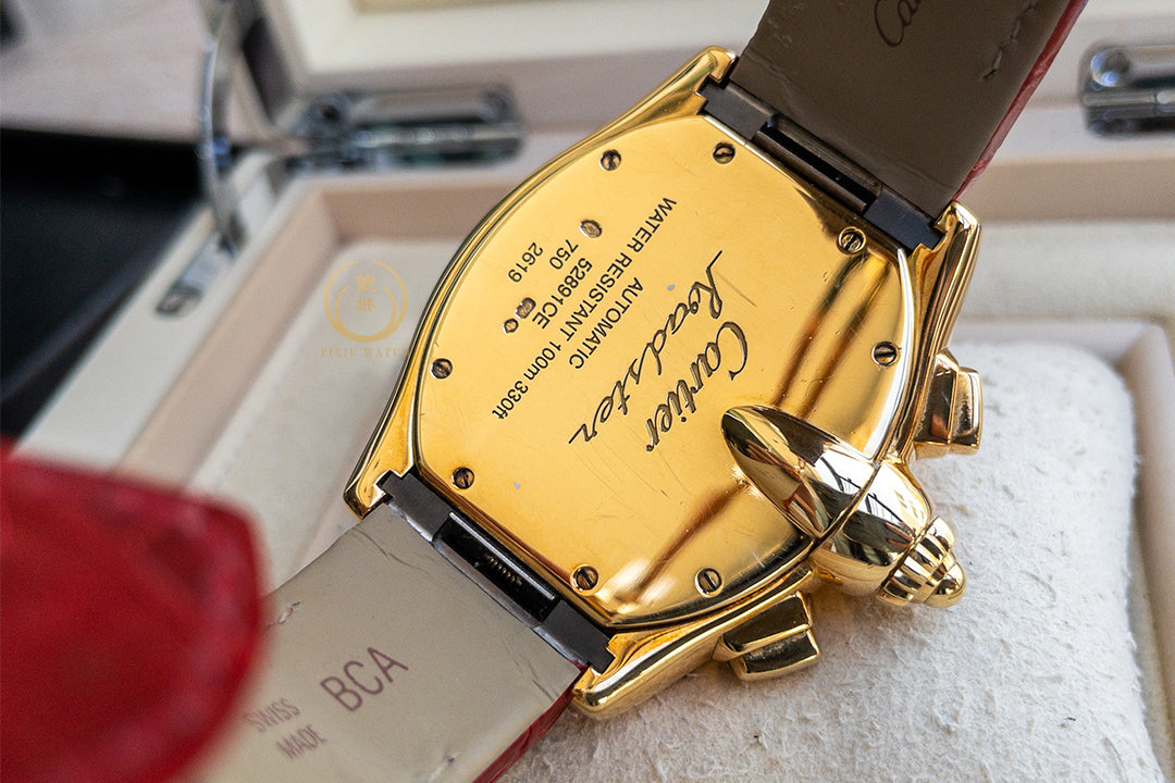 Cartier Roadster 2619 Yellow Gold Two Tone Dial