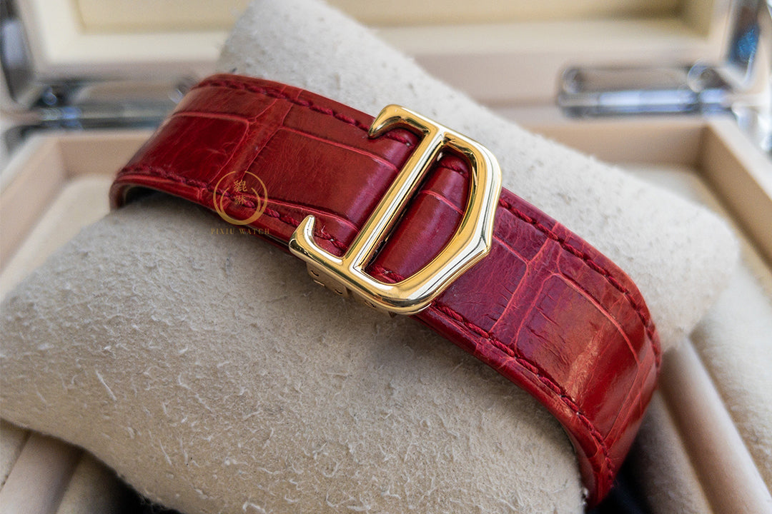 Cartier Roadster 2619 Yellow Gold Two Tone Dial