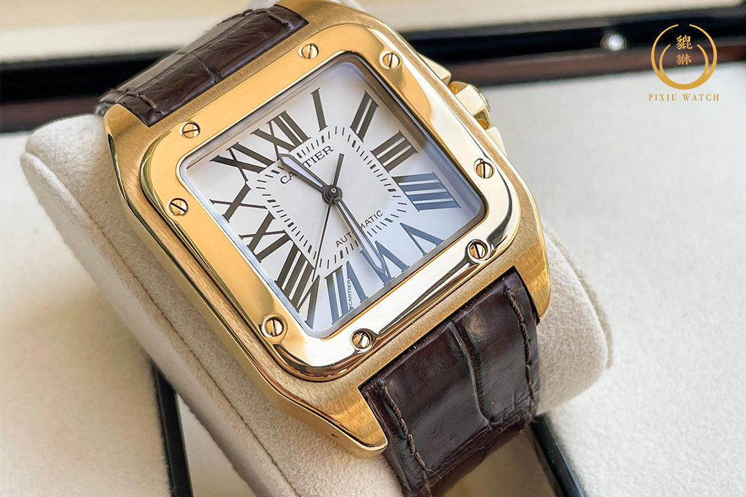 Cartier Santos 100 Yellow Gold