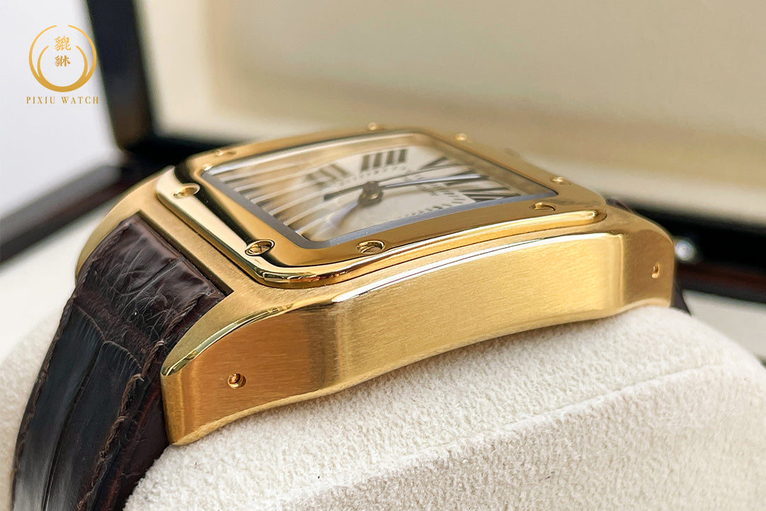 Cartier Santos 100 Yellow Gold