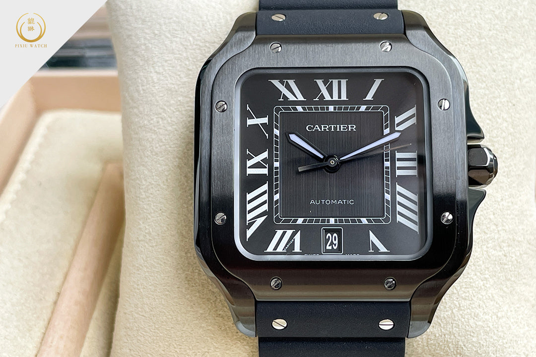 Cartier Santos Black ADLC