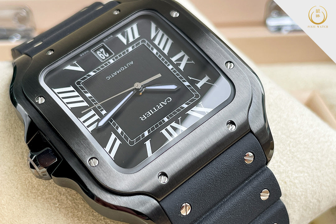 Cartier Santos Black ADLC