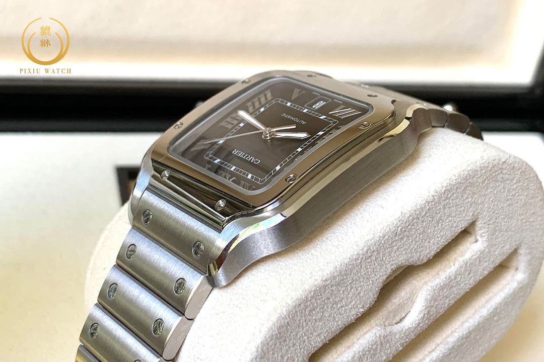 Cartier Santos de Cartier Blue Dial New Model