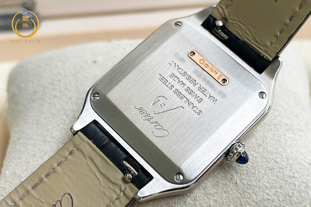 Cartier Santos Dumont Rose Gold Bezel