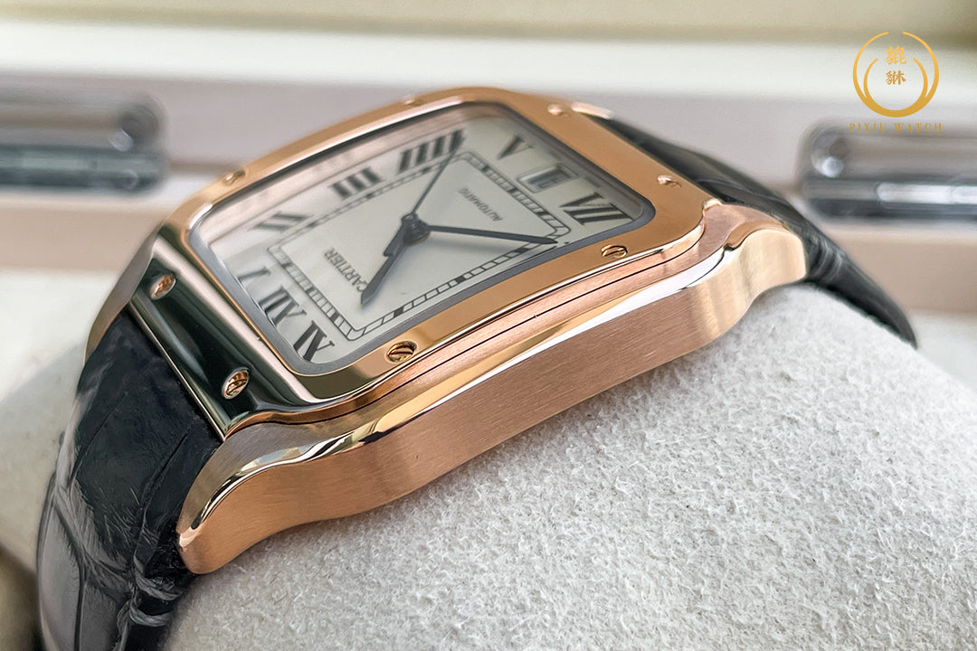 Cartier Santos Large Red Gold