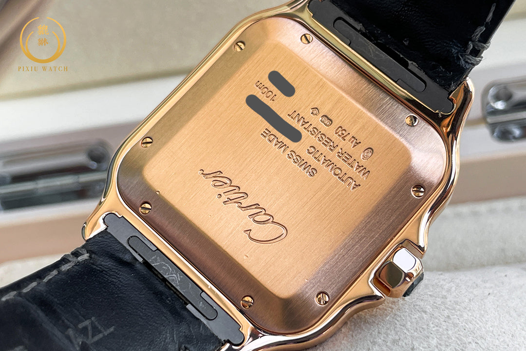 Cartier Santos Large Red Gold