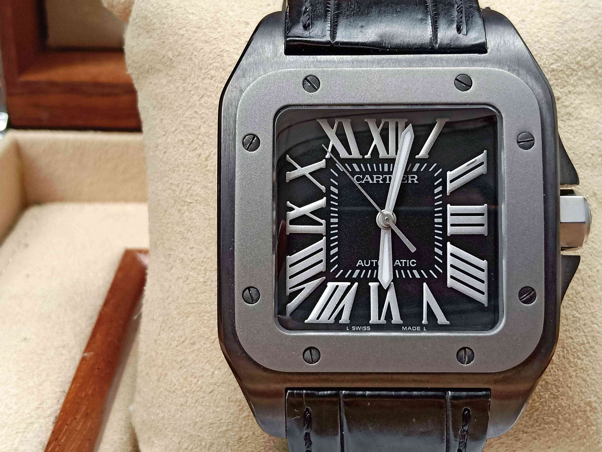Cartier Santos XL All Black PVD