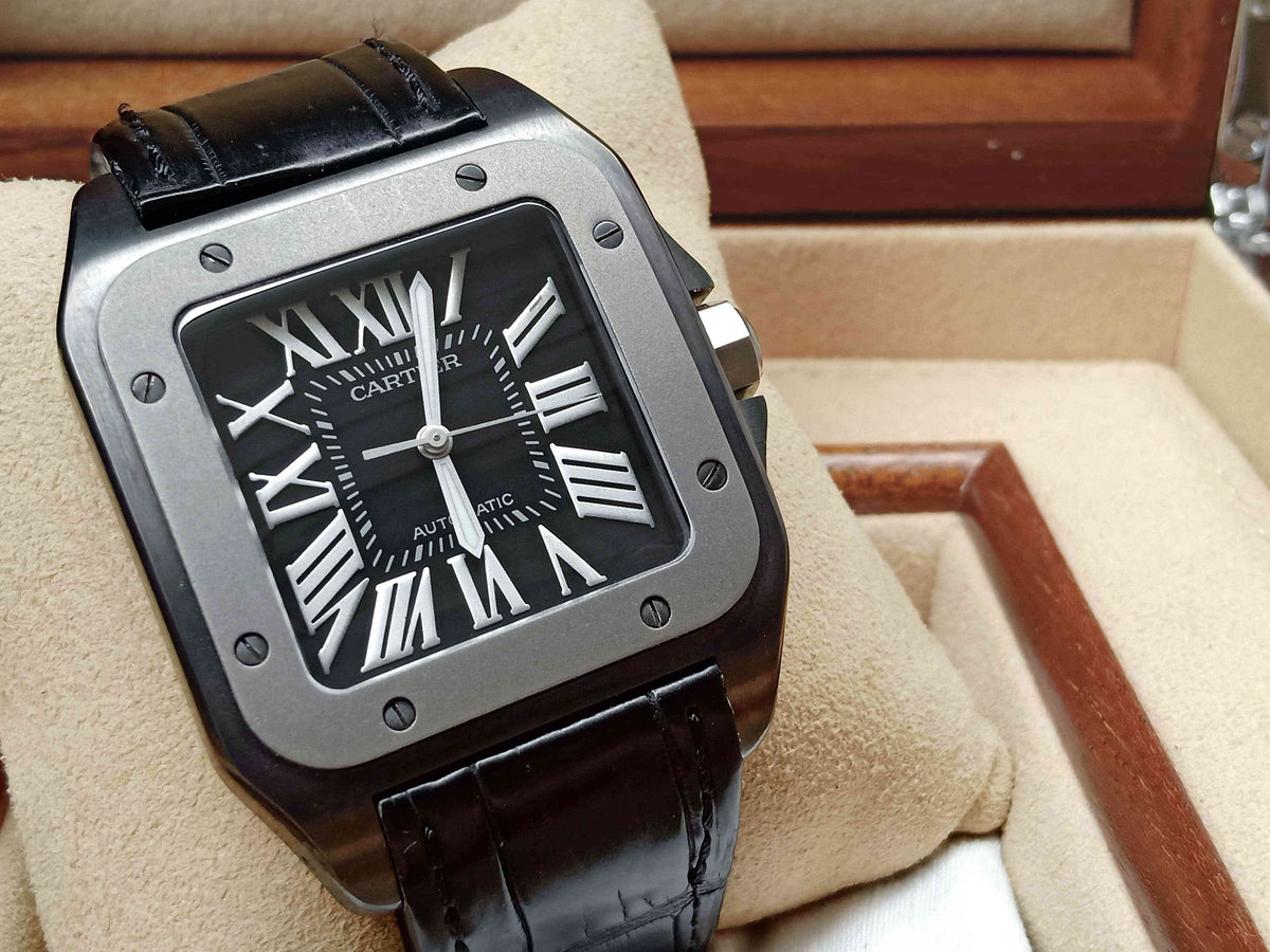 Cartier Santos XL All Black PVD