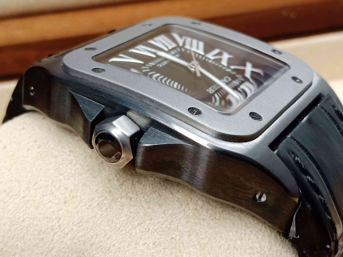 Cartier Santos XL All Black PVD