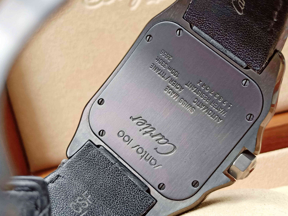 Cartier Santos XL All Black PVD