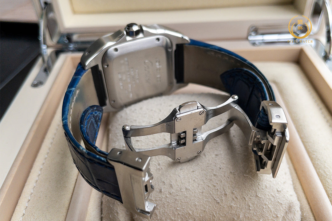 Cartier Santos 100 Size M Steel