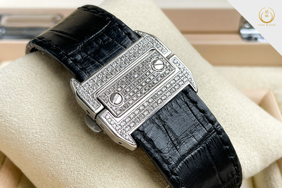 Cartier Santos 100 XL Diamonds