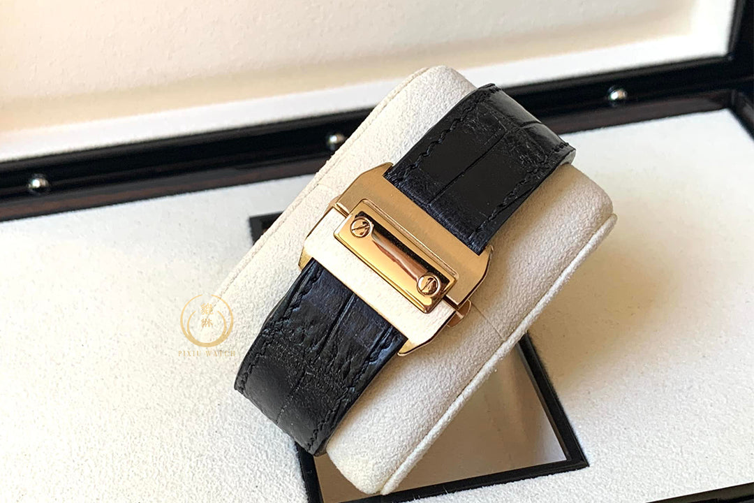 Cartier santos 100XL yellow full gold