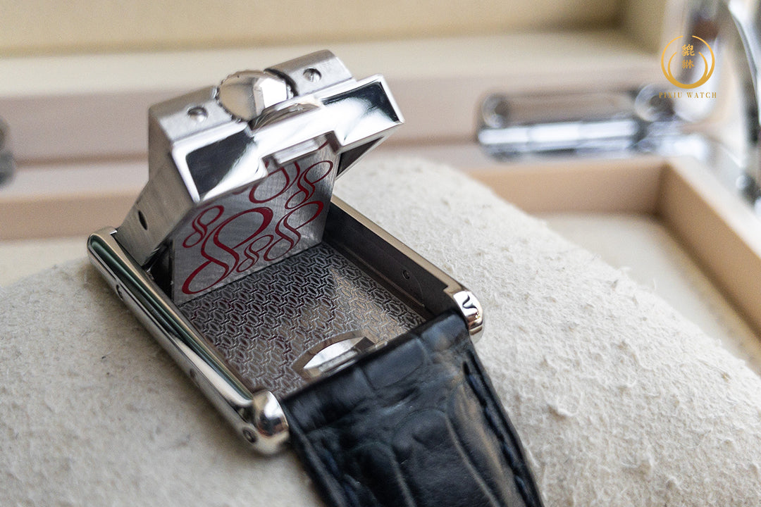 Cartier Tank Basculante Ivory Dial