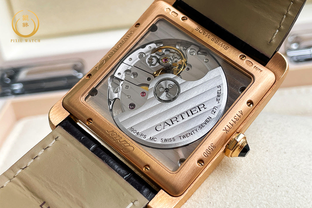 Cartier Tank MC 3590 18K Rose Gold