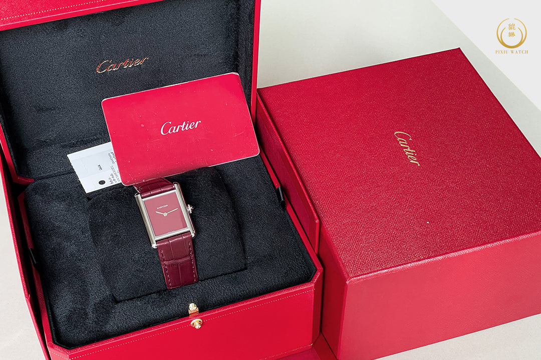“Brand New” Cartier Tank Must De Red