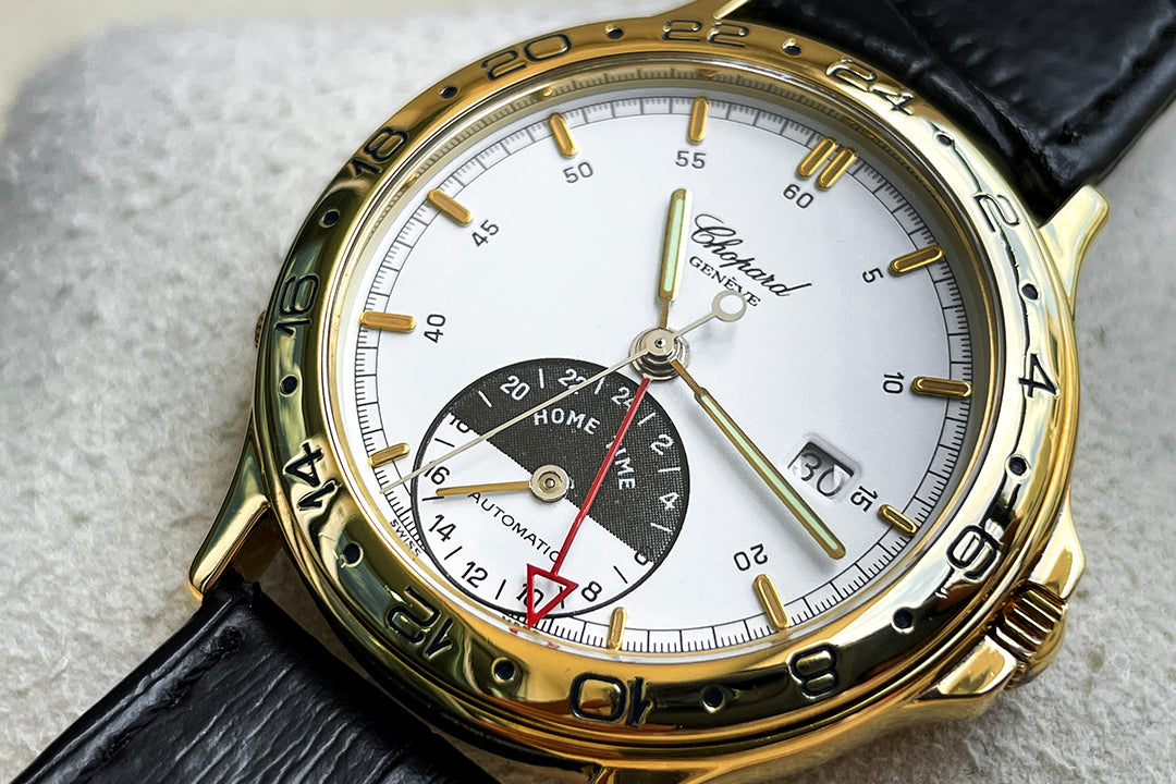 Chopard Linea D’ Oro Home Time 18K Yellow Gold