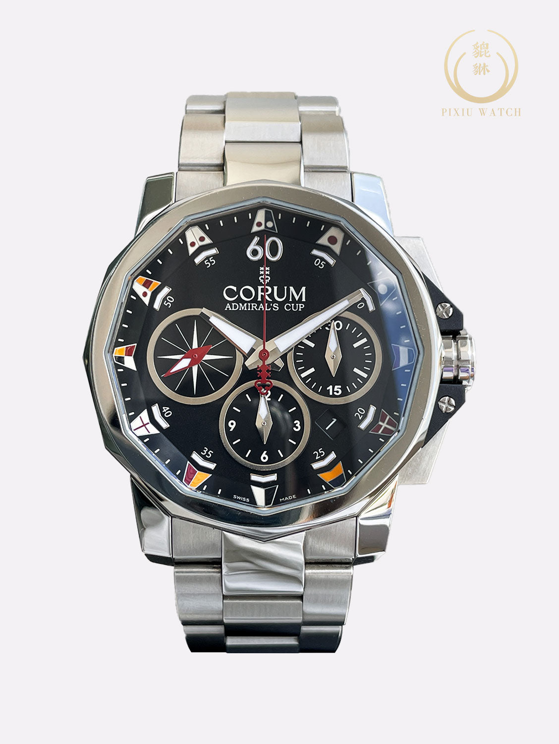 Corum Admiral’s Cup Challenge Chronograph Steel