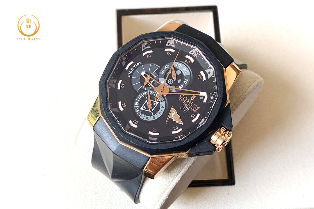 Corum Admiral’s Cup IATE Clube De Santos Pink Gold Limited 65 Pcs.