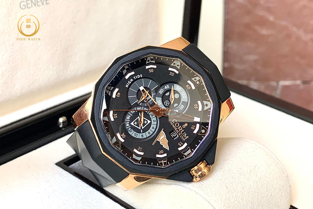 Corum Admiral’s Cup IATE Clube De Santos Pink Gold Limited 65 Pcs.