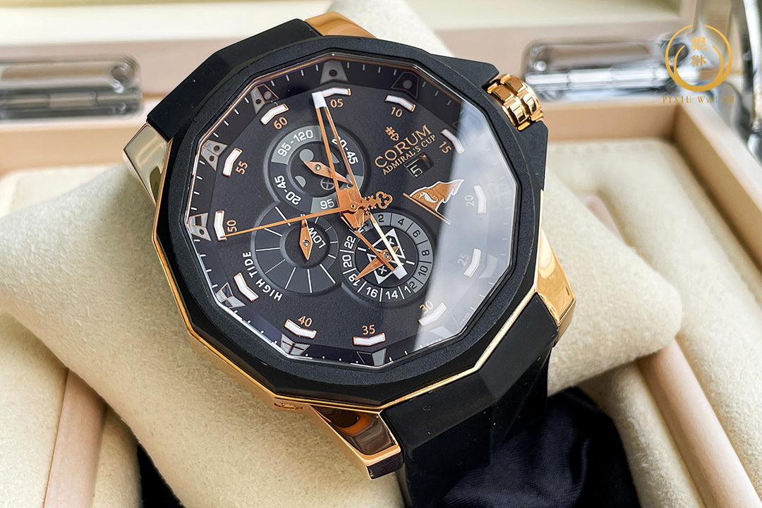 Corum Admiral’s Cup IATE Clube De Santos Pink Gold Limited 65 Pcs.