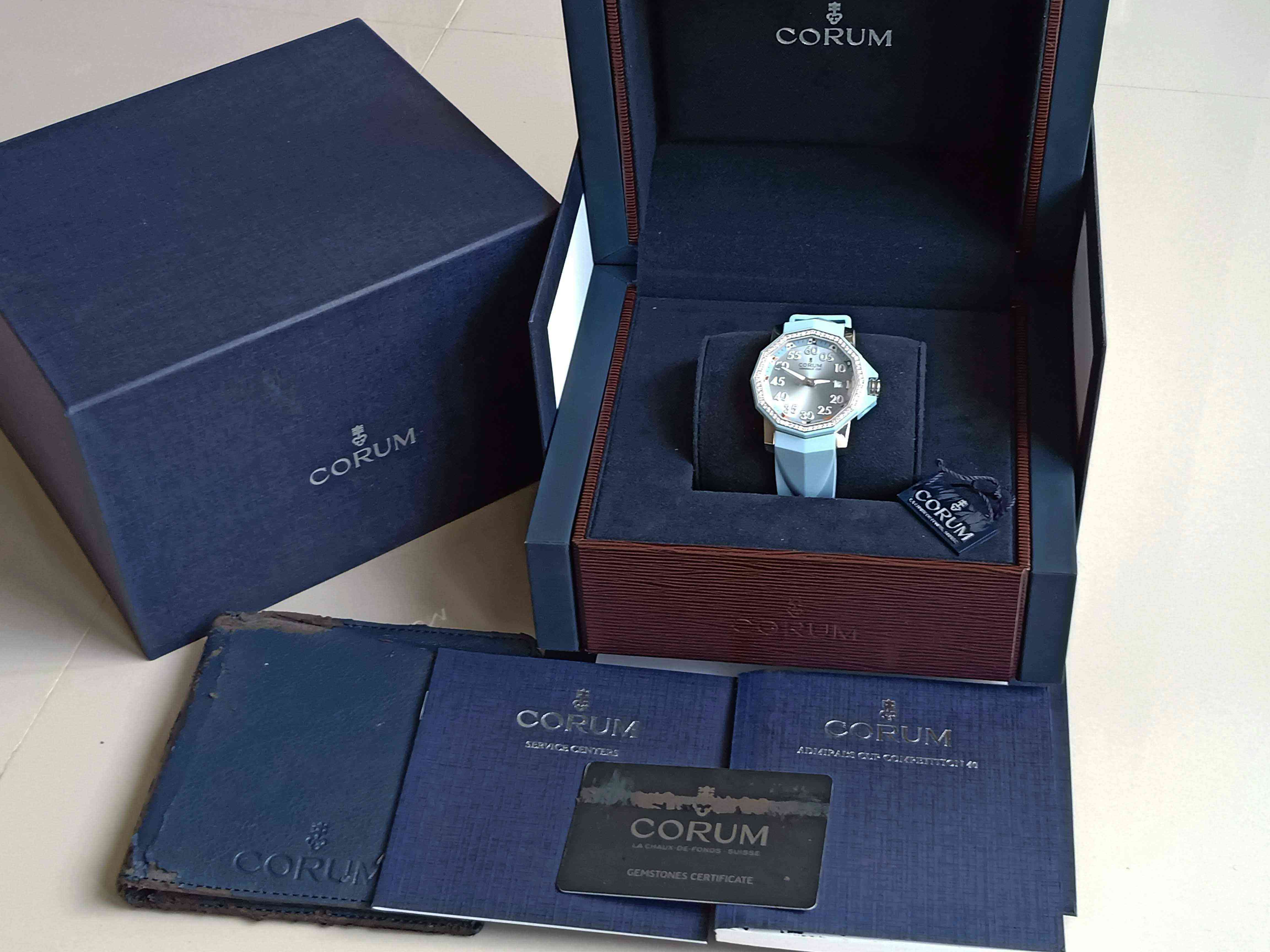 Corum Admirals Cup Blue Dial