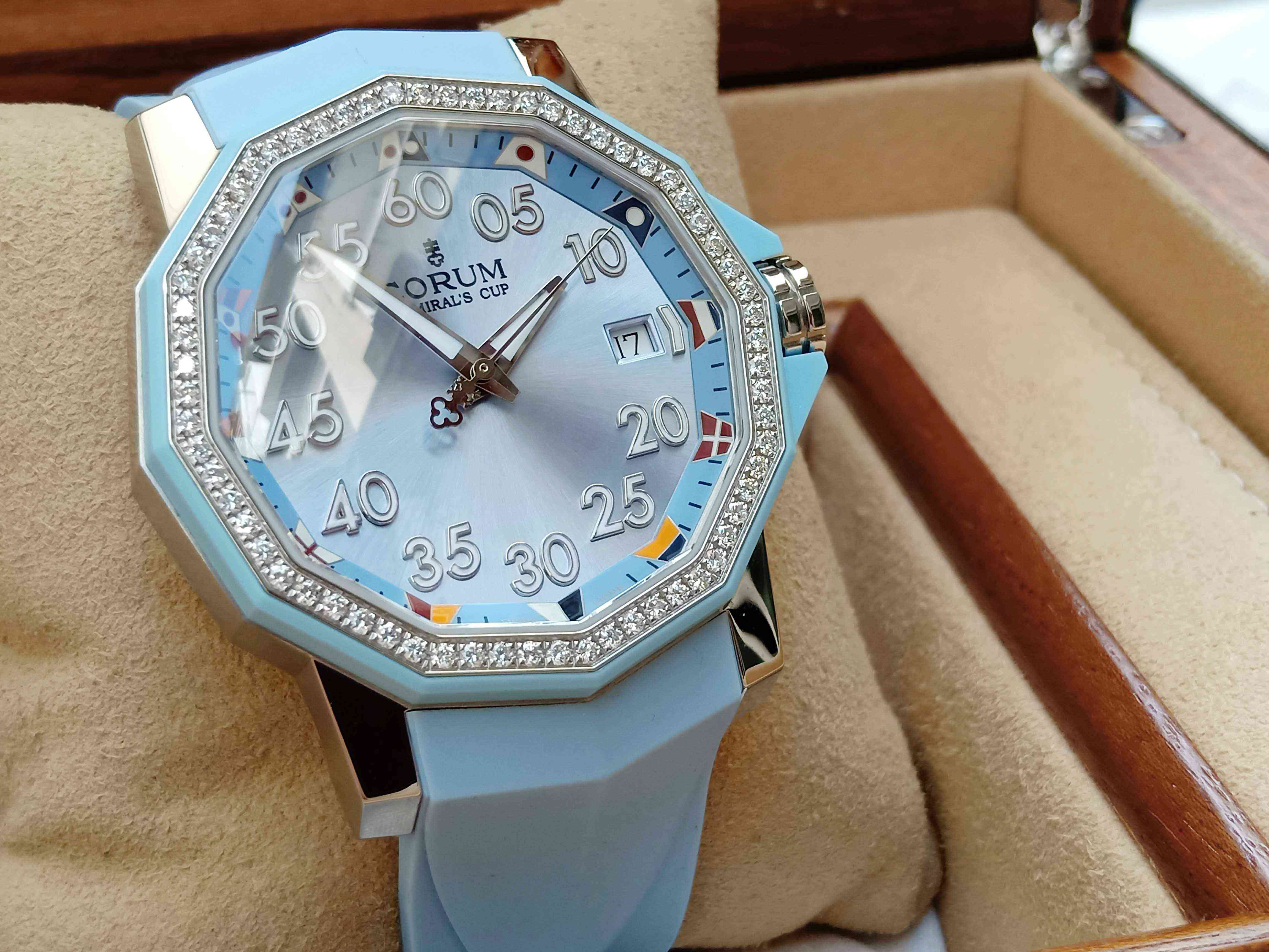 Corum Admirals Cup Blue Dial