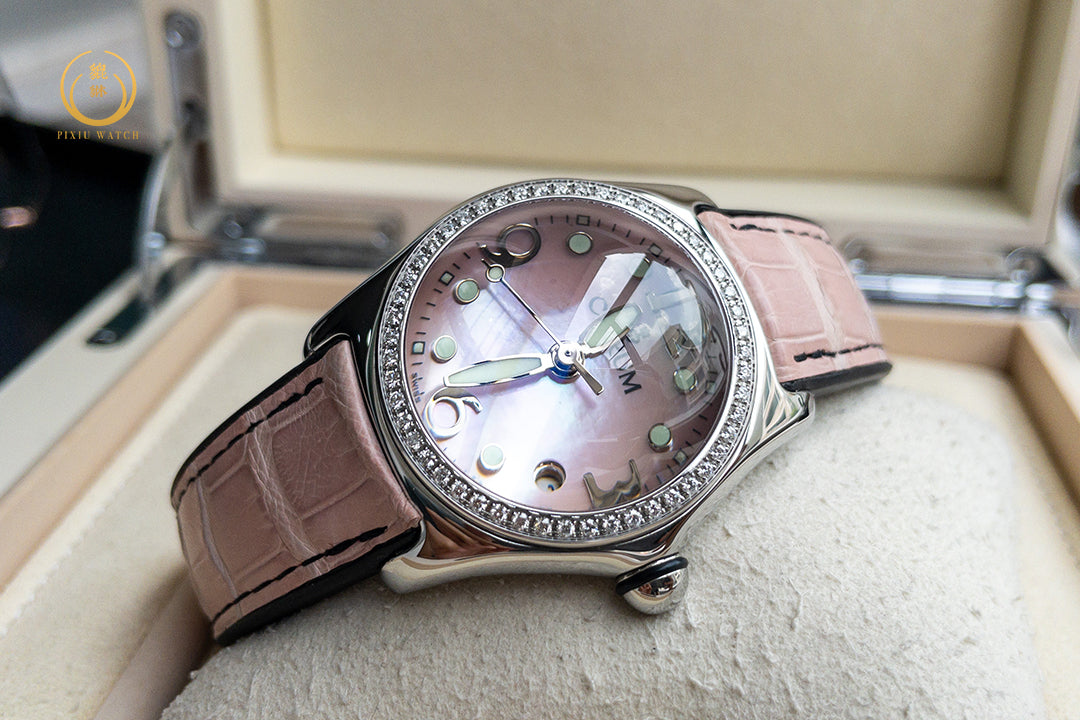 “NOS” Corum Bubble Diamonds MOP Dail
