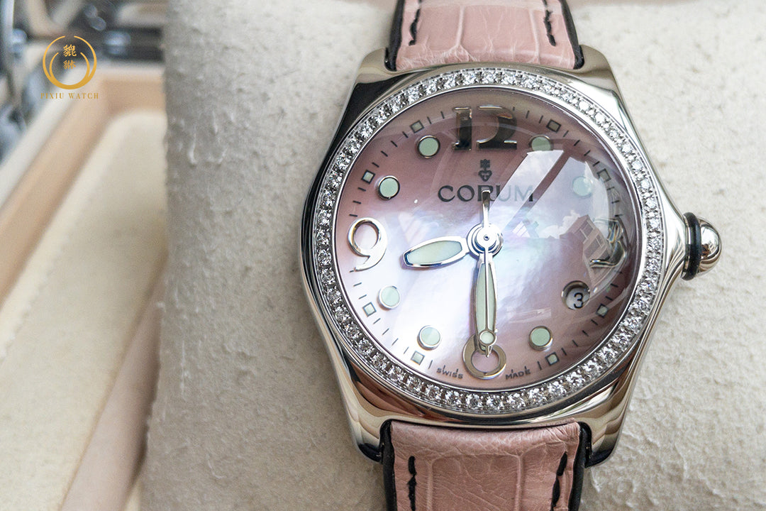 “NOS” Corum Bubble Diamonds MOP Dail